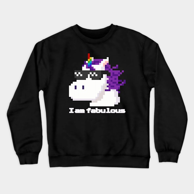 i am fabulous Crewneck Sweatshirt by Realthereds